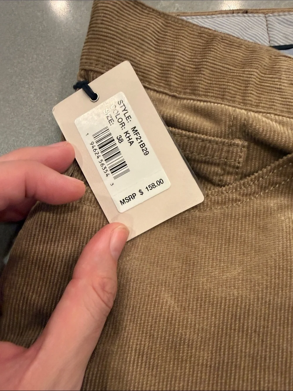 Peter Millar soft corduroy